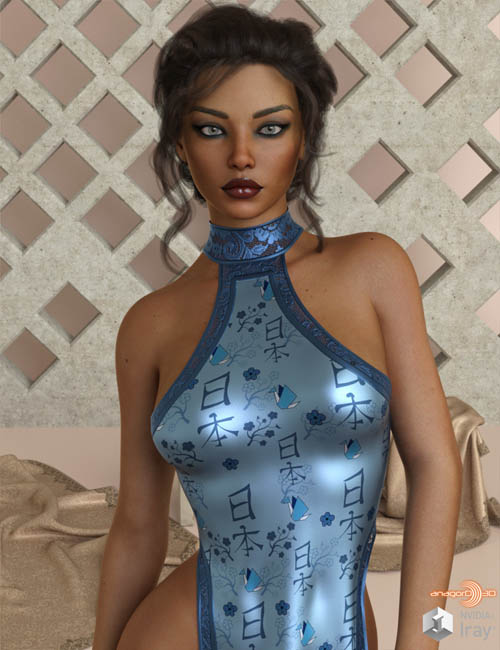 VERSUS - dForce Gemini Dress for Genesis 8 Female(s)
