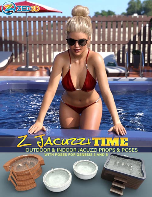 Z Jacuzzi Time and Poses