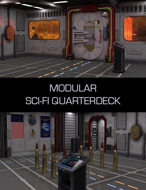 Modular Sci-Fi Quarterdeck