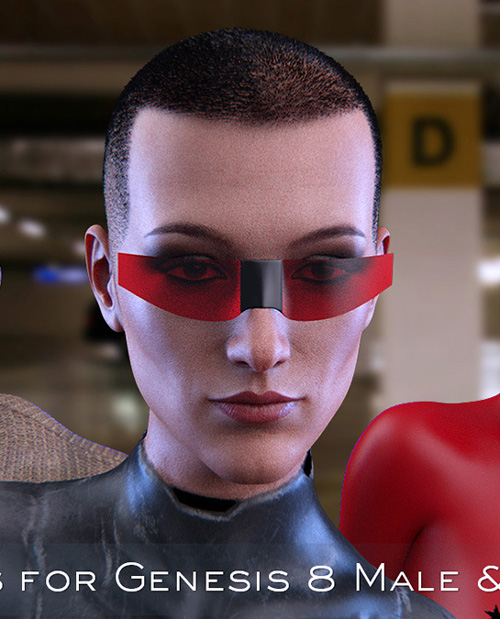 Sci-Fi Shades for Genesis Male and Female