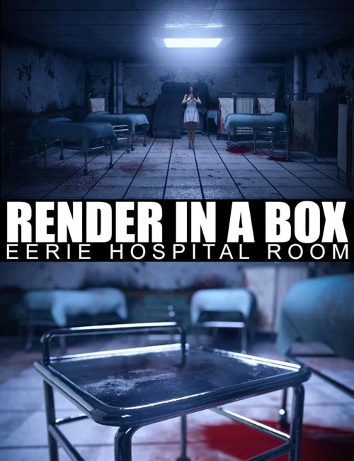 Render In A Box - Eerie Hospital Room
