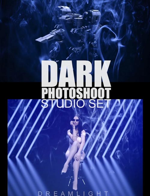 Dark Photoshoot Studio Set