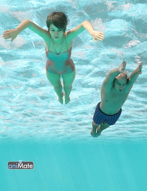 Breaststroke Swim Cycle for Genesis 8 Male(s) and Female(s)