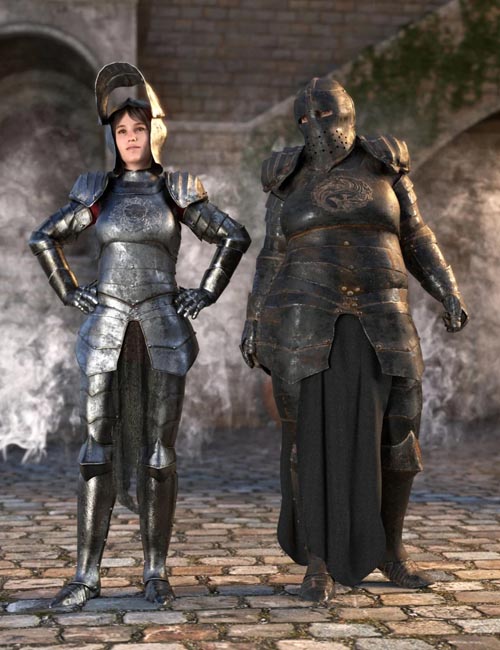 dForce Morphing Fantasy Armor for Genesis 8 Female(s)