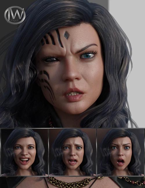 Unique and Special - Expressions for Genesis 8 Female and Zelara 8