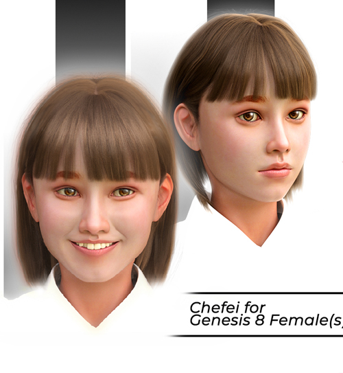 Chefei for Genesis 8 Females (converted to Genesis 9)