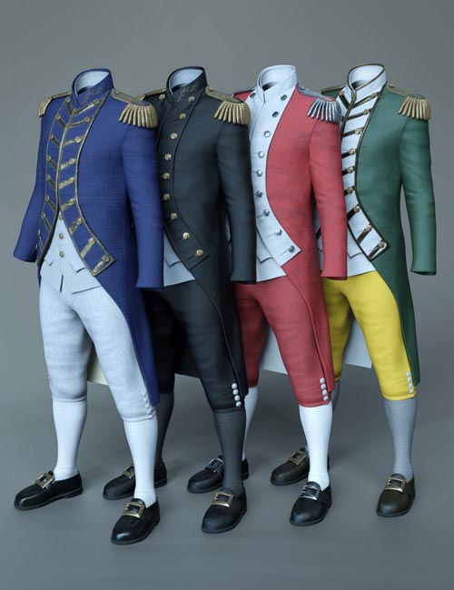 dForce Naval Uniform Textures
