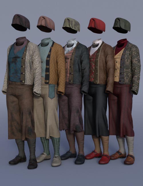 dForce Deck Hand Outfit Textures