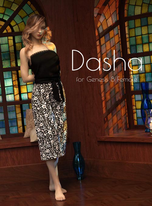 Dasha Teen For Genesis 8 Female