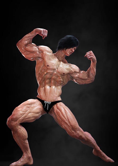 Auto Muscle Enhancer HD For Genesis 8 Male(s)