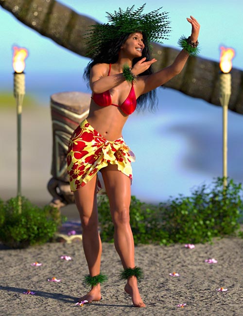 IGD Mea Hula Poses for Genesis 8 Female