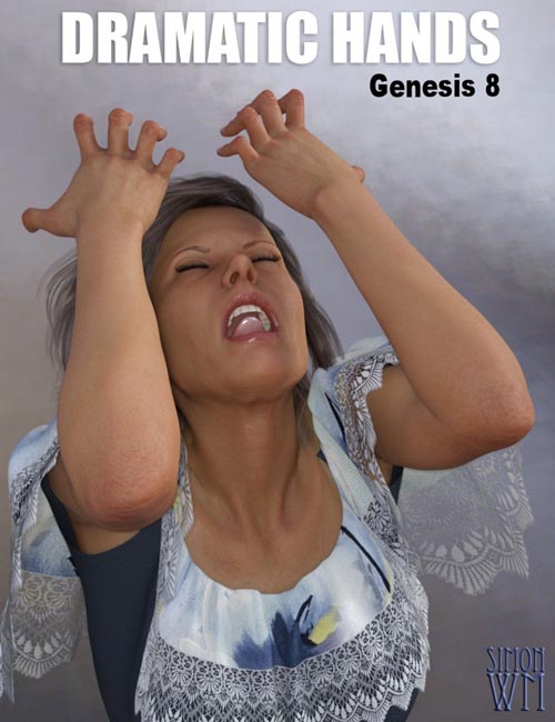 Dramatic Hands for Genesis 8