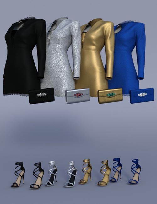 dForce Chic Club Outfit Textures