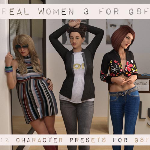 Real Women 3 for G8F