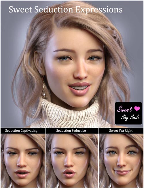 iV Sweet Seduction Expressions For Genesis 8 Female(s)