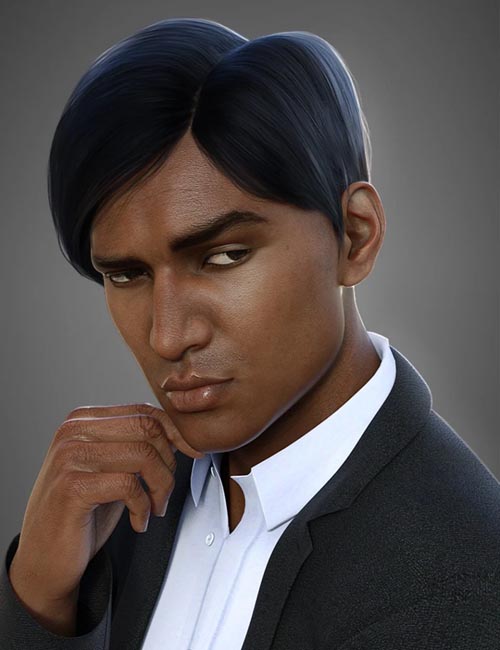 Strictly Business Hair for Genesis 8 Male