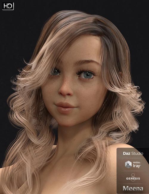 Meena HD for Genesis 8 Female