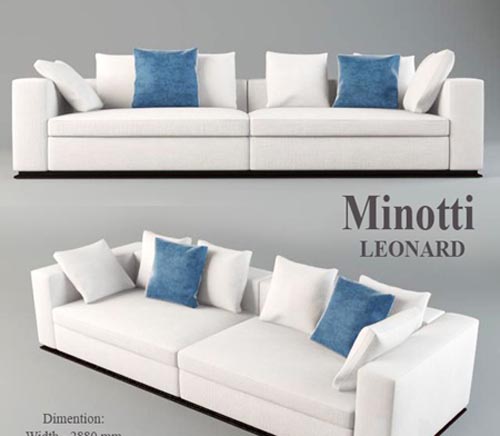 Sofa Minotti Leonard