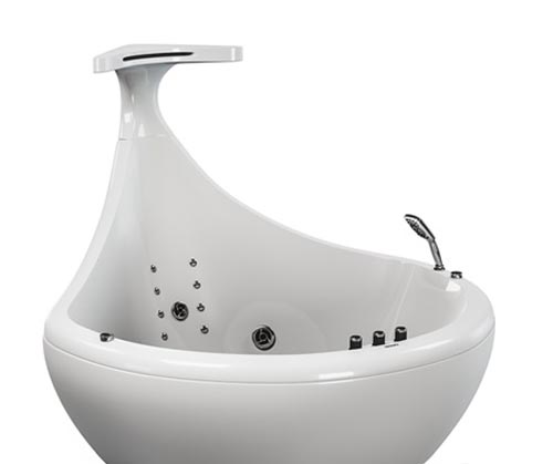 SSWW WHALE acrylic whirlpool bathtub