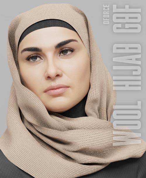 dForce Wool Hijab - G8F