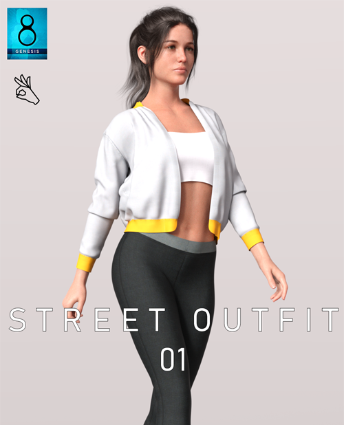 Dforce BW Street Outfit 01