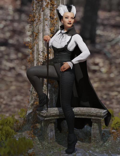 dForce Countessa Outfit for Genesis 8 Female(s)