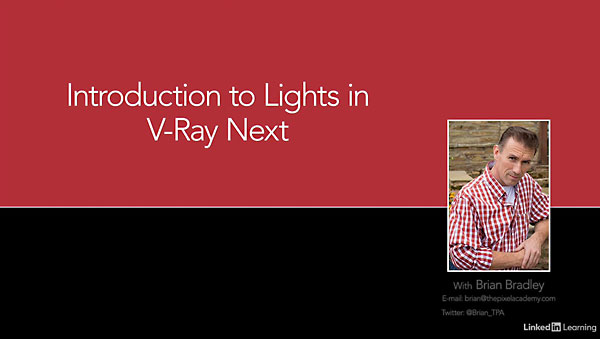 Lynda вЂ“ Introduction to Lights in V-Ray Next