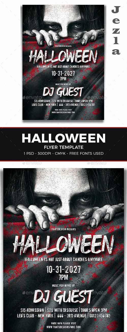 Halloween Flyer Template V5 - 8546869 - 91522