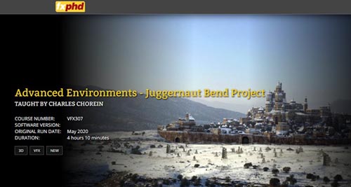 FXPHD - VFX307 - Advanced Environments - Juggernaut Bend Project