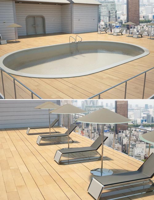 Utopia Balcony with Pool