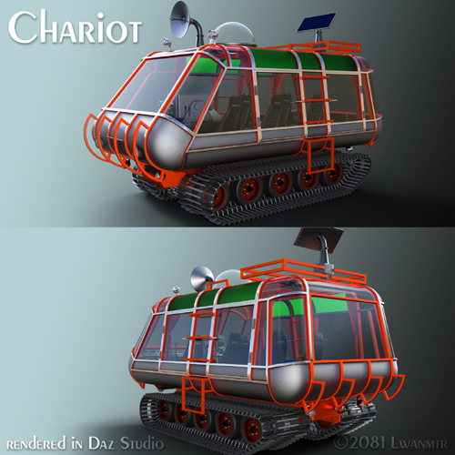 Chariot for Daz and Poser