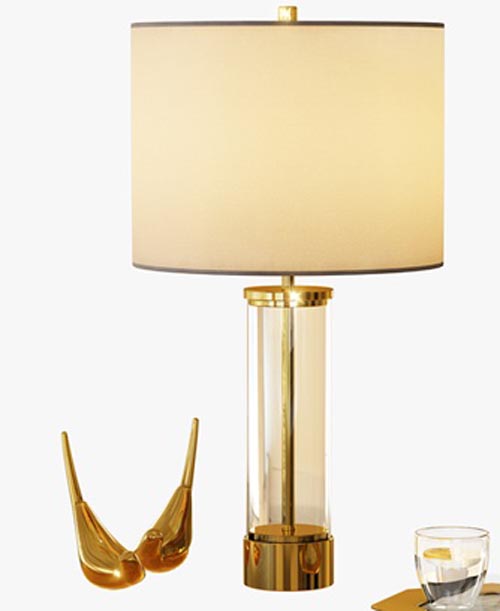 Acrylic Column Table Lamp