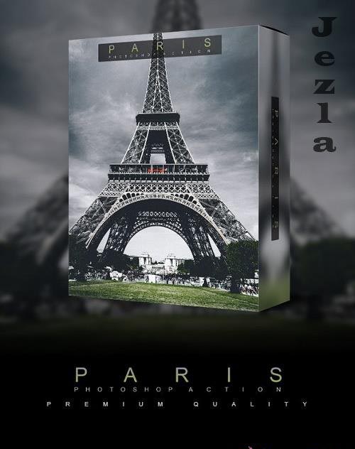 Famous City's / PARIS - Photoshop Action 26739294