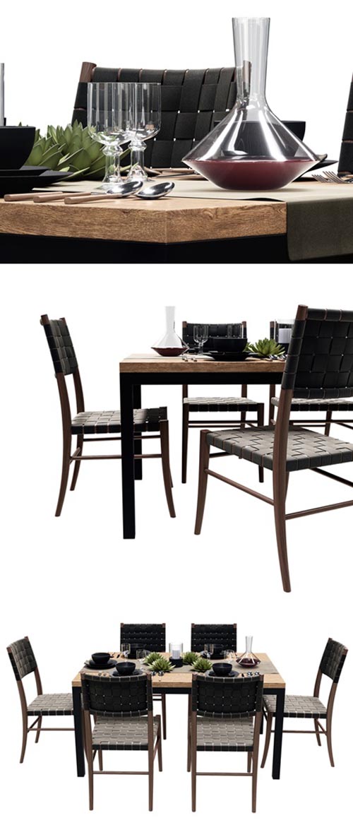 Crate and Barrel Dining Table