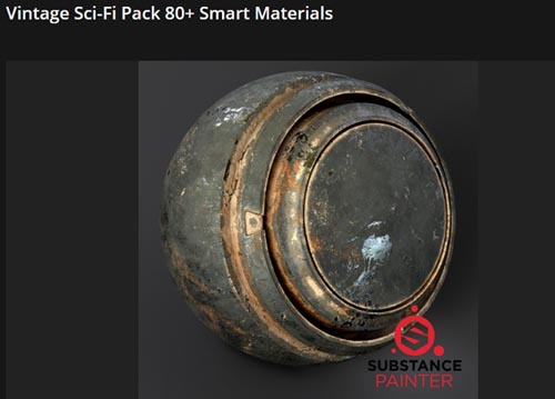 ArtStation Marketplace вЂ“ Vintage Sci-Fi Pack 80+ Smart Materials