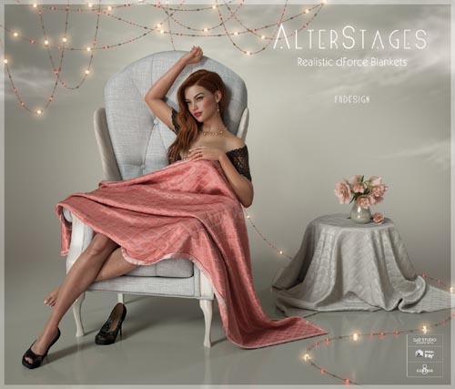 AlterStages - Realistic dForce Blankets