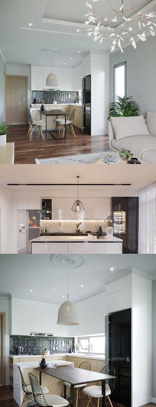Living Room & Kitchen by Dang Quang