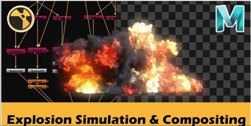 Skillshare вЂ“ Explosion Simulation & Compositing Course | Maya | Nuke