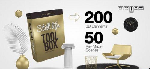 Videohive - Still Life Toolbox AE & Premiere Pro Mogrts - 28042599