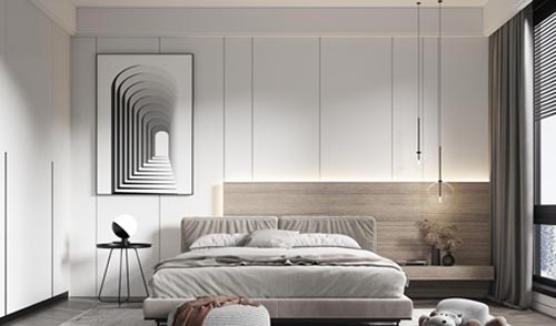 Modern bedroom