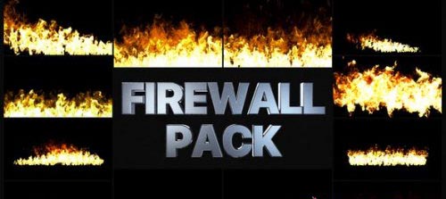 Videohive - Fire Walls Pack | After Effects - 28359022