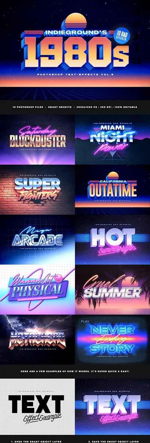 80s Text Effects Vol.3 5353481