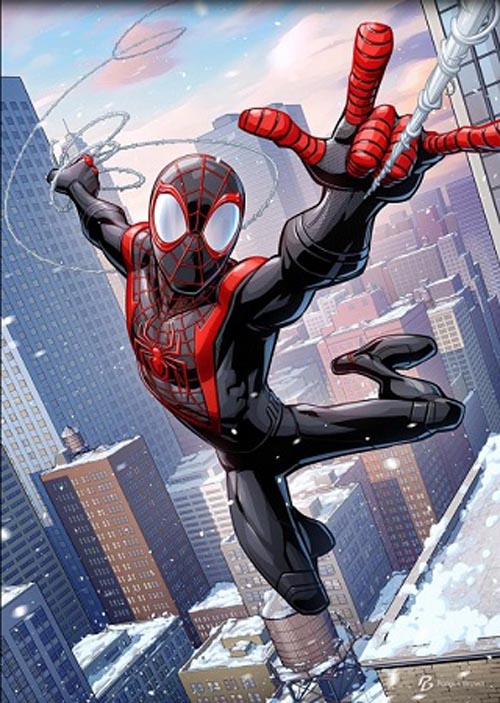 Patreon вЂ“ Spiderman Miles Morales Tutorial by Patrick Brown