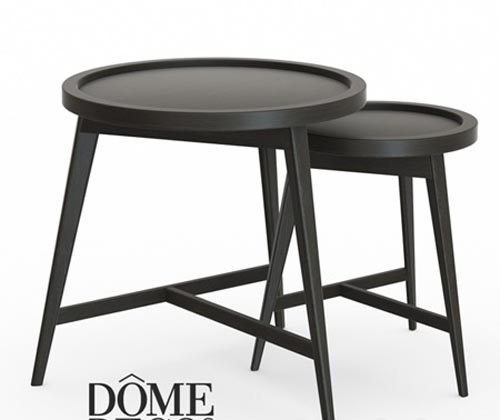 Dome Deco set of coffee tables