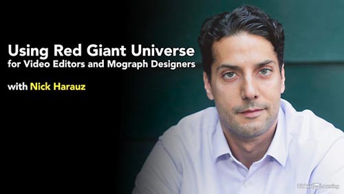 Lynda вЂ“ Using Red Giant Universe for Video Editors and Mograph Designers