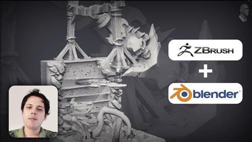 Udemy вЂ“ Sculpting Props for 3D Printing Using zBrush 2020 & Blender