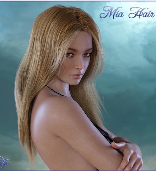 Prae-Mia Hair For G8 Daz