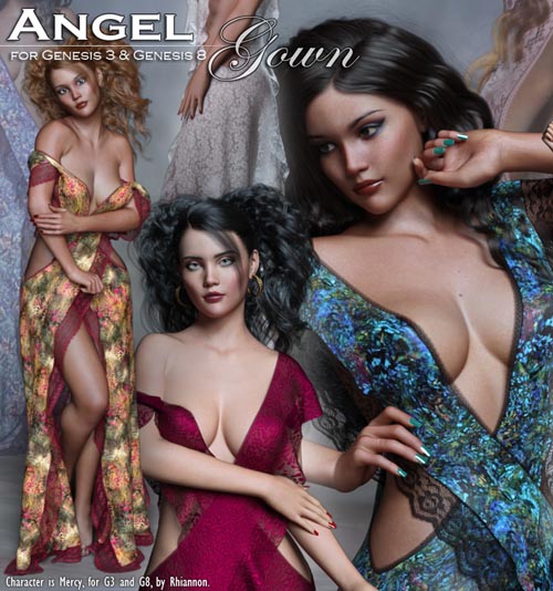 Angel dForce Gown for G3 and G8 Females