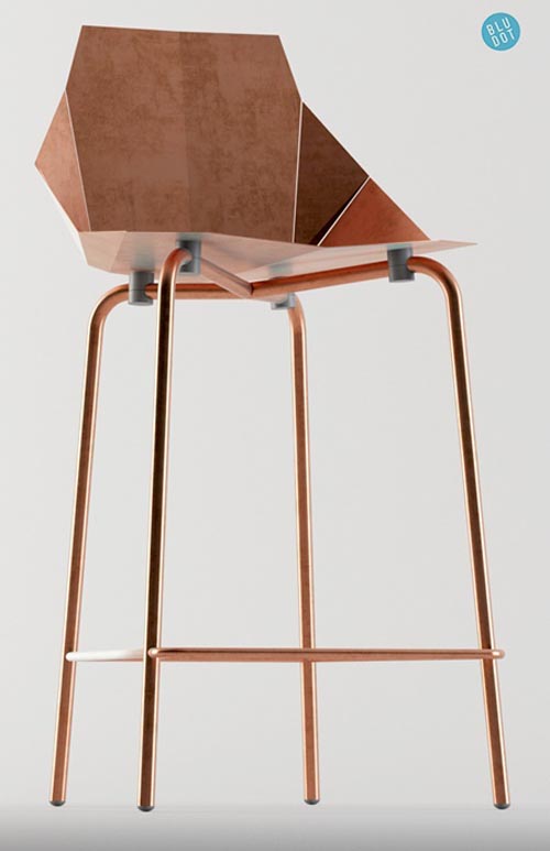 Blu Dot Real Good Copper Stool