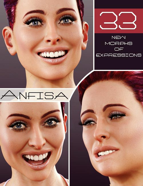 Anfisa Expressions for Genesis 8 Female